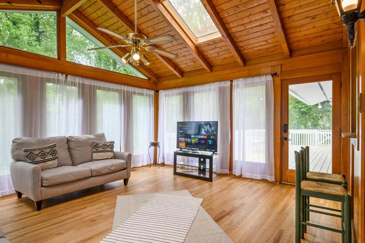 Enjoy This Roomy Cabin Style 5Br With A Pool Table Marietta Bagian luar foto